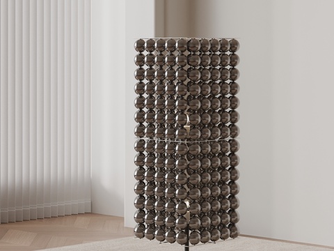  现代落地灯su模型 