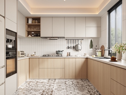 厨房厨具su模型