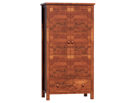 复古中古欧式边柜斗柜装饰柜储物柜su模型