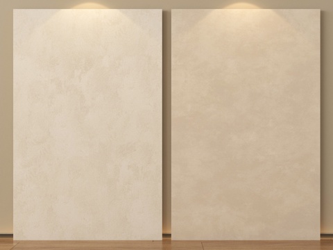  现代涂料 艺术漆 微水泥墙面 真石漆 肌理漆3d模型 