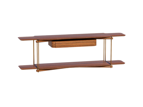 现代端景台案台条案su模型