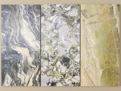  现代石材 大理石板 岩板 石材护墙板 背景墙3d模型 