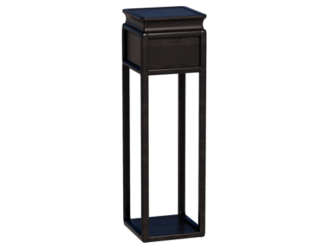 中式花架置物架su模型