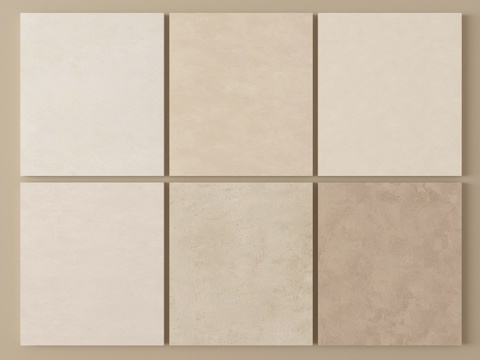  现代微水泥墙面 肌理漆 艺术漆 真石漆3d模型 