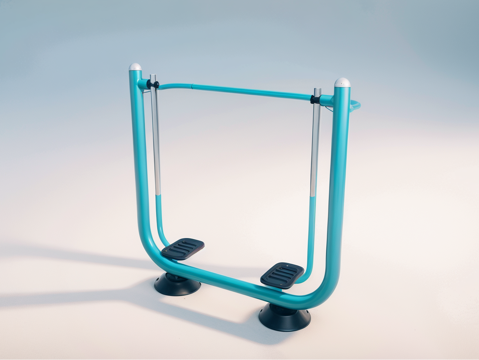 健身器材su模型