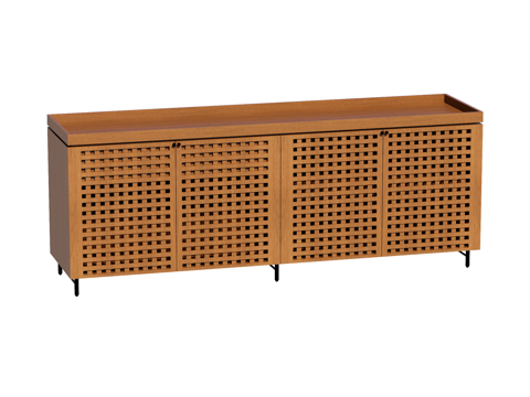  中古电视柜装饰柜su模型 