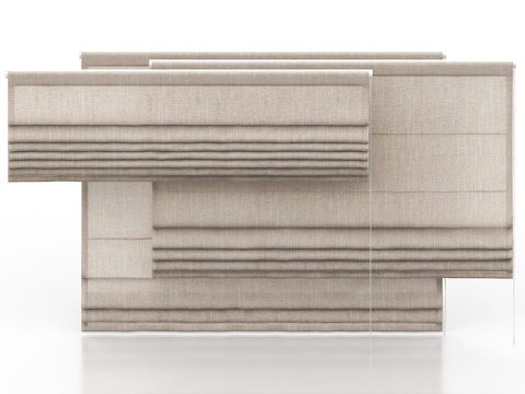  门帘 布帘 门挡 窗帘 帘子 厨房门帘3d模型 