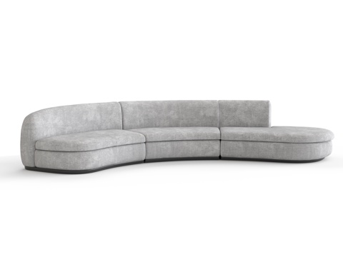  异形沙发3d模型 