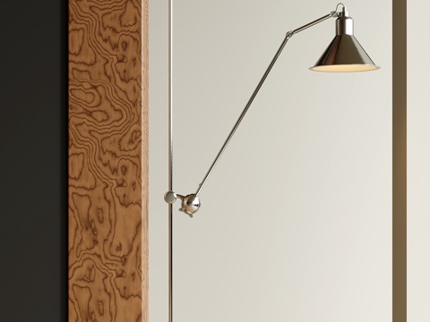  现代壁灯su模型 