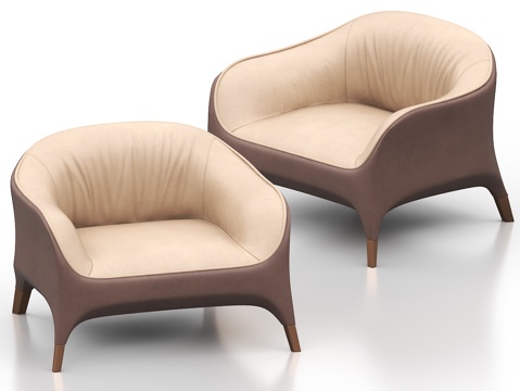  单椅 餐椅 休闲椅 沙发椅 扶手椅 沙发凳 阳台椅3d模型 