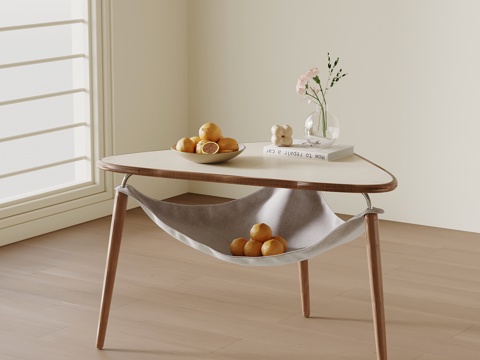 中古风边几 角几su模型