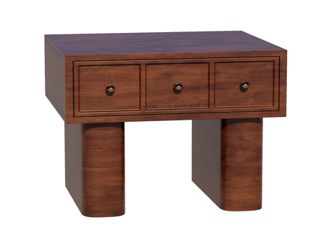  中古床头柜装饰柜角几边几su模型 