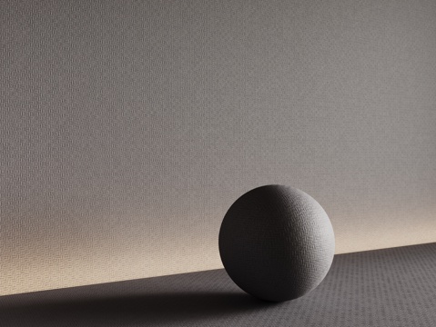 现代布纹布料 墙布 布纹护墙板su模型