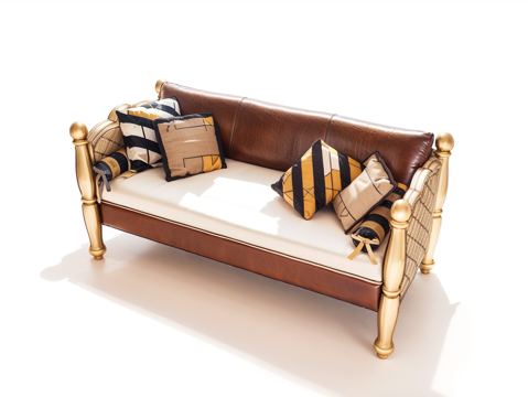 多人沙发su模型