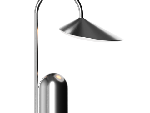 Arum Portable Lamp现代台灯 金属台灯 包豪su模型