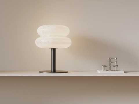 现代台灯su模型