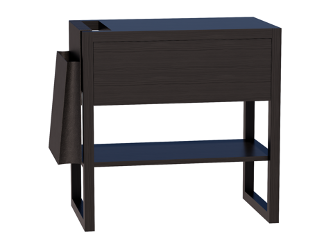 现代床头柜装饰柜角几边几su模型