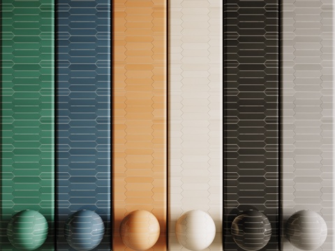  现代瓷砖 厨房瓷砖 洗手间瓷砖 砖墙 马赛克3d模型 