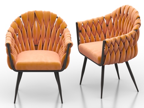  单椅 餐椅 扶手椅 休闲椅 阳台椅 户外椅3d模型3d模型 