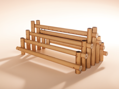 健身器材su模型