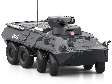  装甲车 轮式战车 轮式装甲车 装甲运兵车 依维柯装甲车 轮式3d模型 