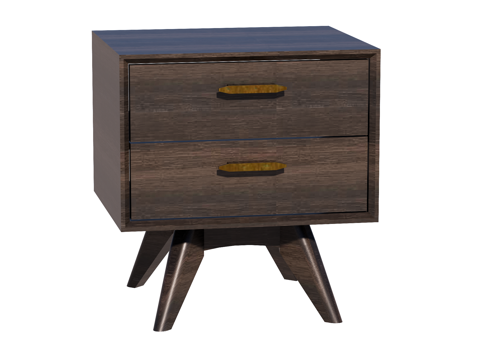  中古床头柜装饰柜角几边几su模型 