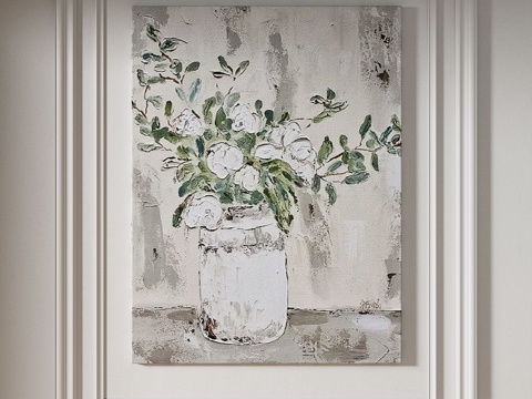  现代，简约，肌理，抽象，轻奢，侘寂，立体，装饰画3d模型 