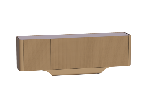  现代电视柜装饰柜su模型 