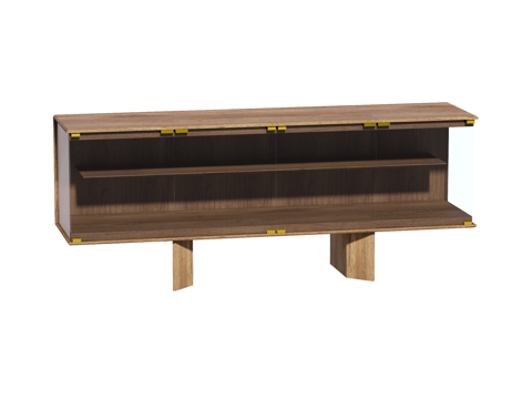  现代电视柜装饰柜su模型 