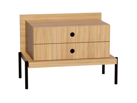 现代床头柜装饰柜角几边几su模型