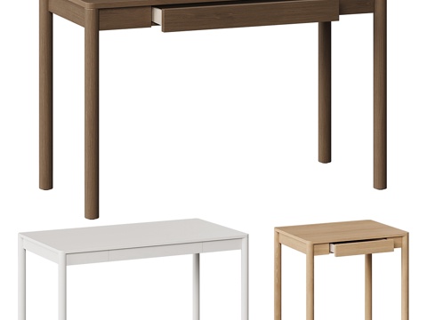  宜家TONSTAD书桌3d模型 