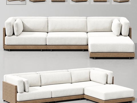  CAICOS模块化沙发_53d模型 