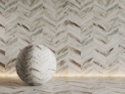  现代人字瓷砖 厨房瓷砖 洗手间瓷砖 地砖 马赛克3d模型 