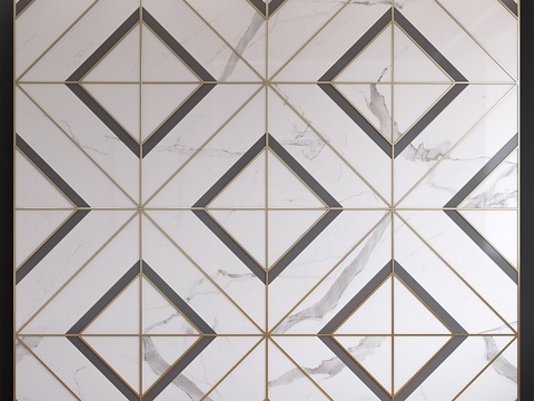  装饰墙板 133d模型 