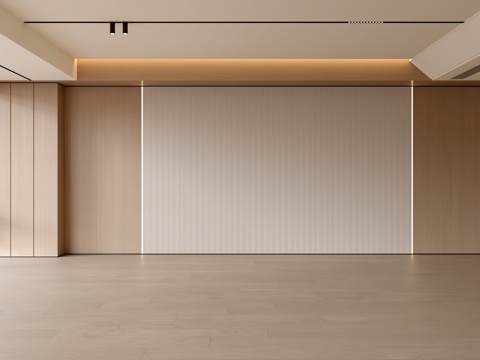  现代客厅 奶油客厅 沙发背景墙 客厅背景 奶油风背景墙3d模型 