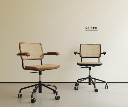  现代办公椅3d模型 