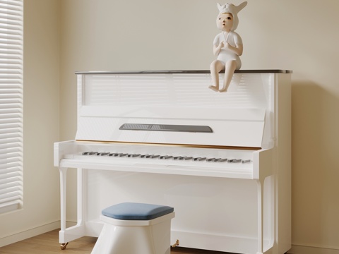 现代钢琴su模型