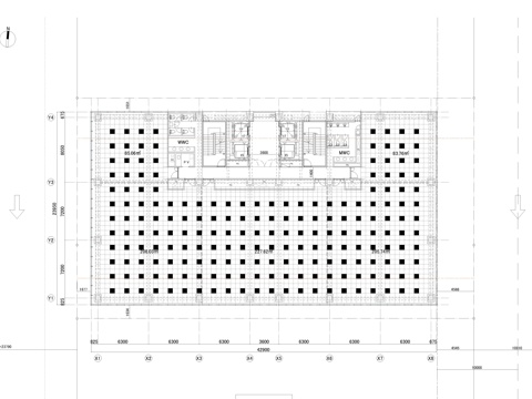 写字楼天棚图纸cad施工图