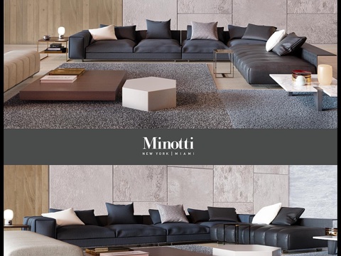  Minotti New York3d模型 
