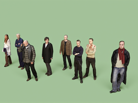  人物集合su模型 