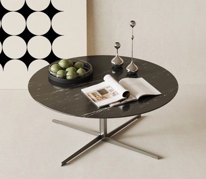  现代意式茶几3d模型 