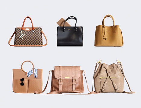  现代双肩包 背包 挎肩包 手提包3d模型 