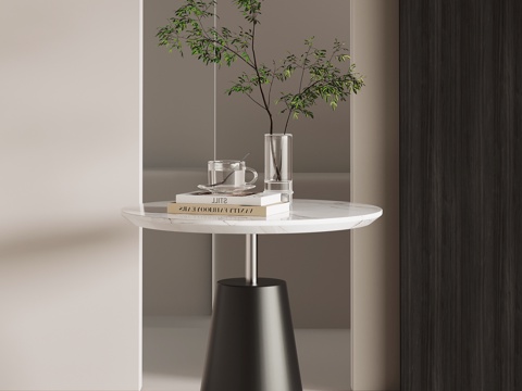  现代意式边几3d模型 