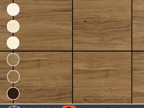  吸音装饰板6款套装23d模型 