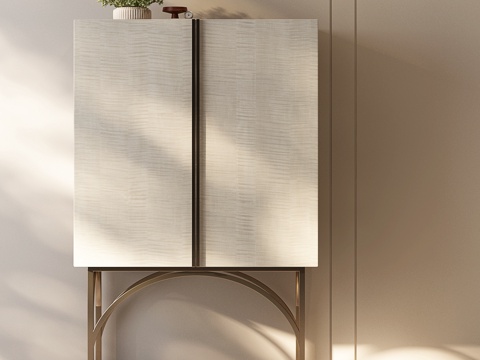  现代意式边柜 现代意式装饰柜 现代装饰柜 意式边柜3d模型 