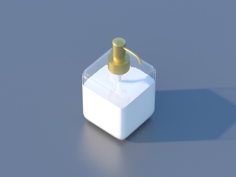  洗手液 洗浴用品3d模型 