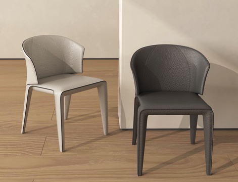  现代餐椅 现代单椅 休闲椅3d模型 