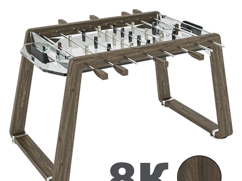  Impatia米兰德比桌上足球3d模型 