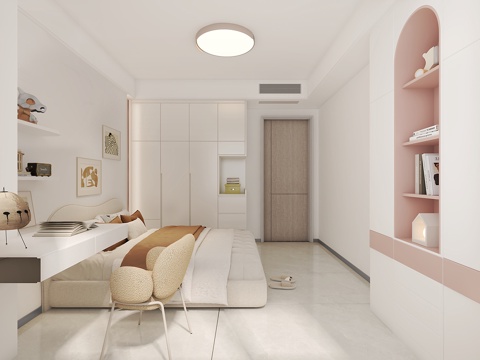  极简风格3d模型 