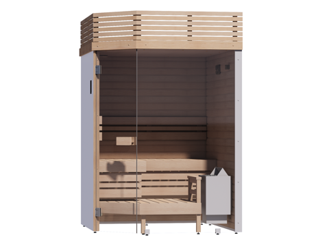 桑拿SPA 桑拿房 家装工装su模型